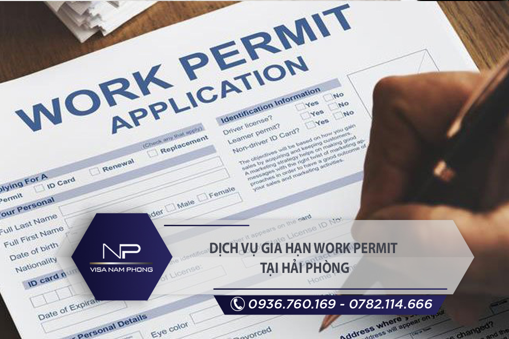Dịch vụ gia hạn work permit tại An Lão Hải Phòng