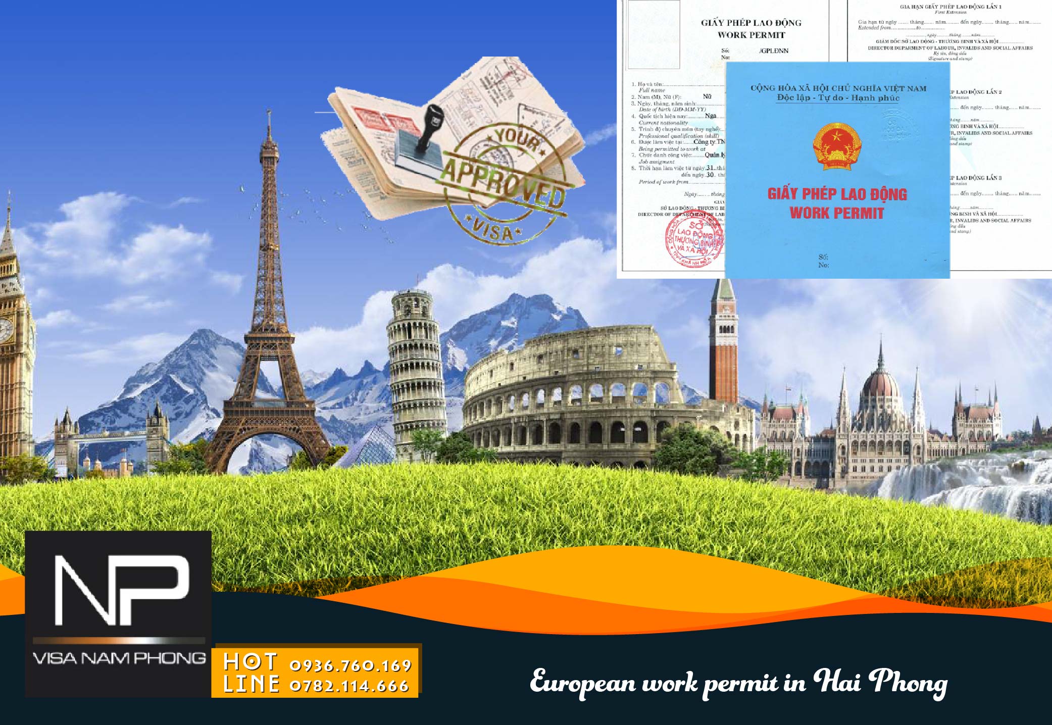 European work permit in Hai Phong
