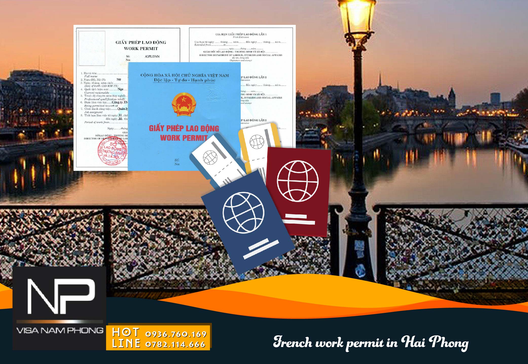 French work permit in Hai Phong