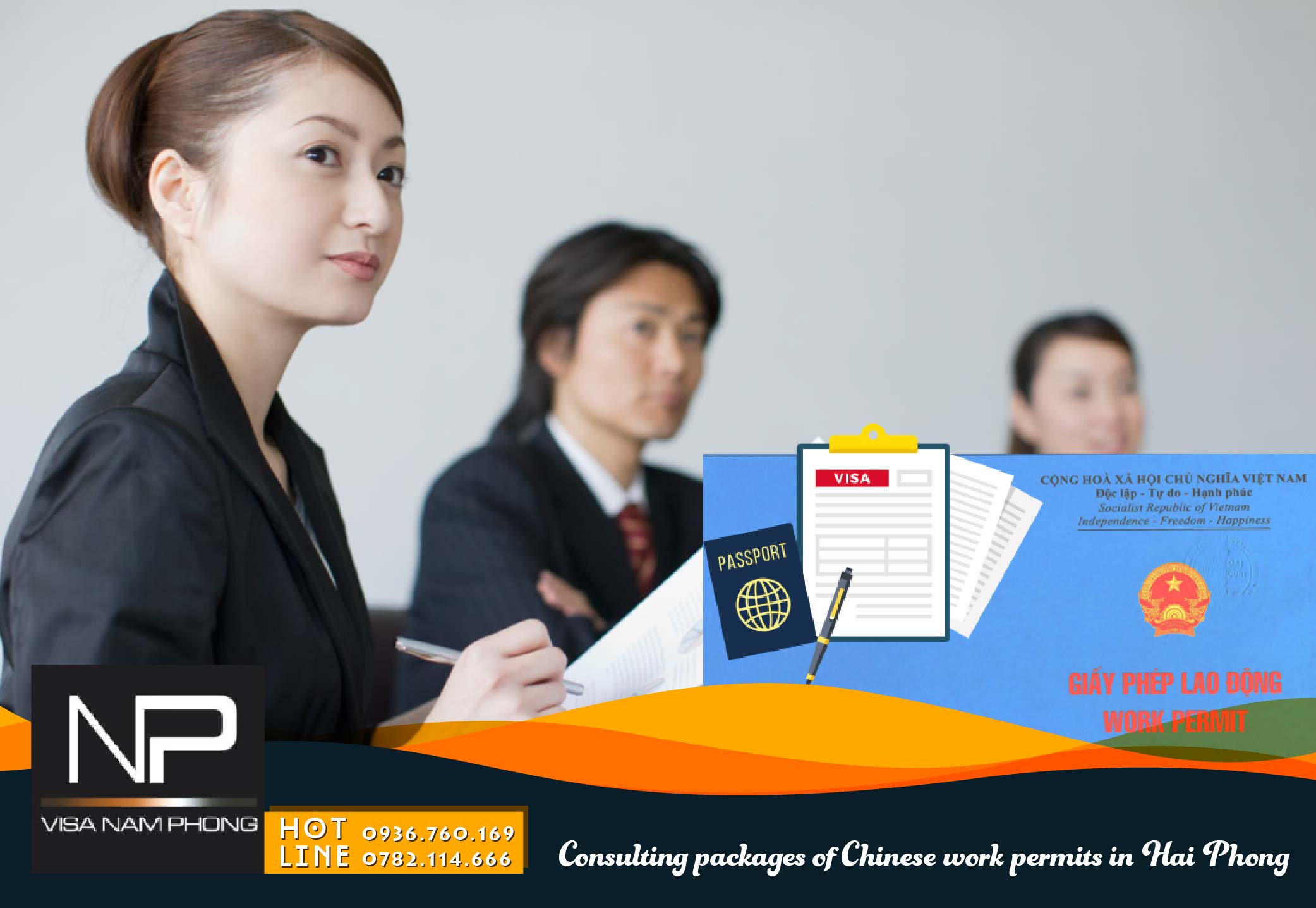 Consulting packages of Chinese work permits in Hai Phong