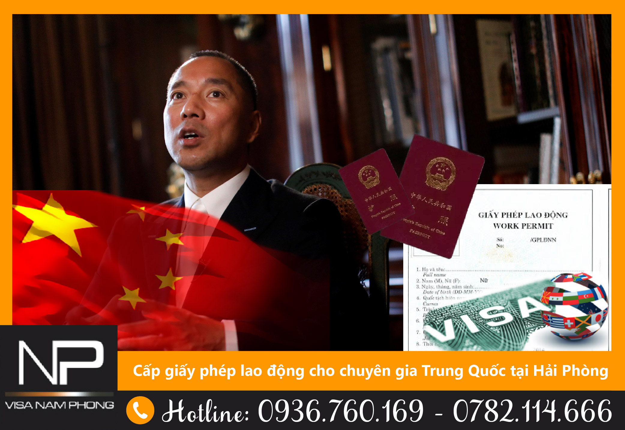 Cấp giấy phép lao động cho chuyên gia Trung quốc tại Hải Phòng