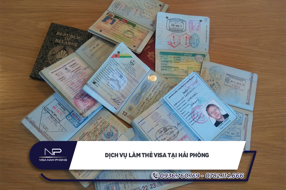 Dịch vụ làm thẻ visa tại Hải Phòng