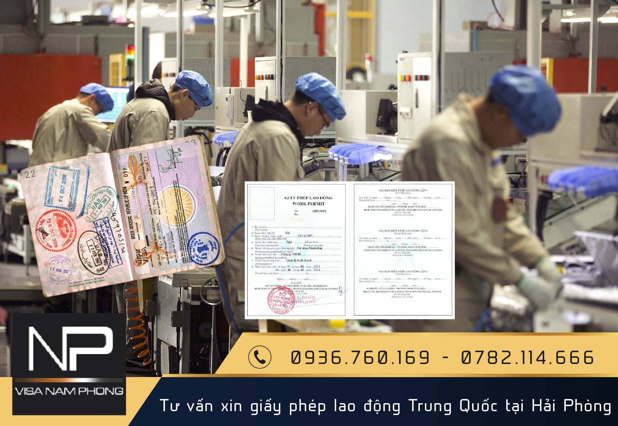 Tư vấn xin giấy phép lao động Trung Quốc tại Hải Phòng