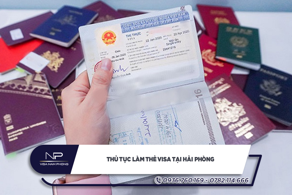 Thủ tục làm thẻ visa tại Hải Phòng